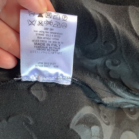 BNWT Stella Mccartney Anthrocite Dress BEAUTIFUL - Picture 9 of 13